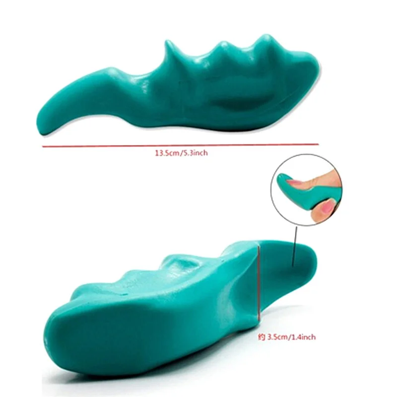 Manual Thumb Saver Massager Full Body Deep Tissue Trigger Point Massage Tool Pain Relief Neck Back Therapy Health