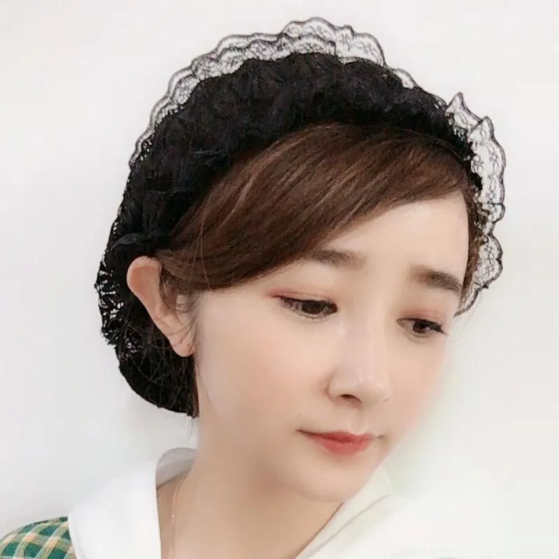 Women's new Summer 2025 Breathable Lace Mesh Turban Muslim Hijab Headscarf Cap Headband Wrap Bonnet Hats Islamic Headwear