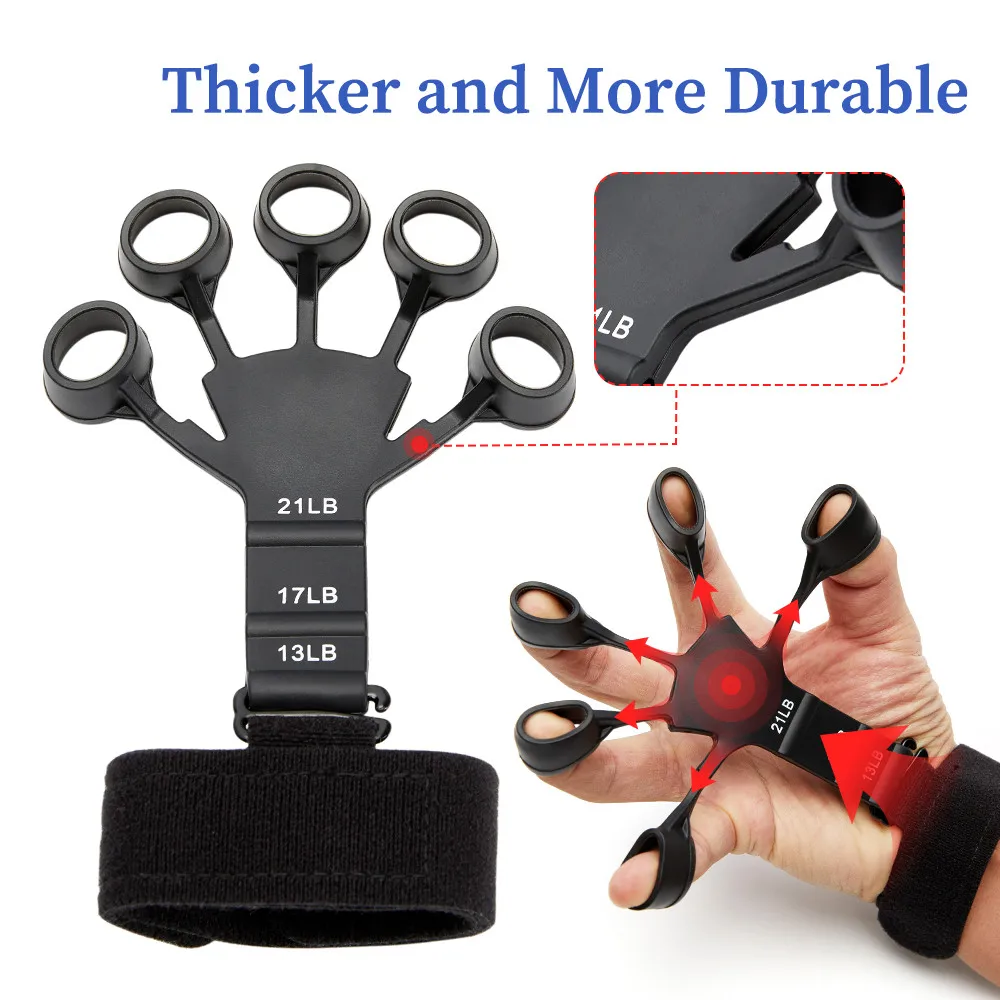 Silicone Finger Expander Finger Gripper Exerciser Finger Training Stretcher Recovery Physical Tool new Hand 2025 Strengthener For Patient