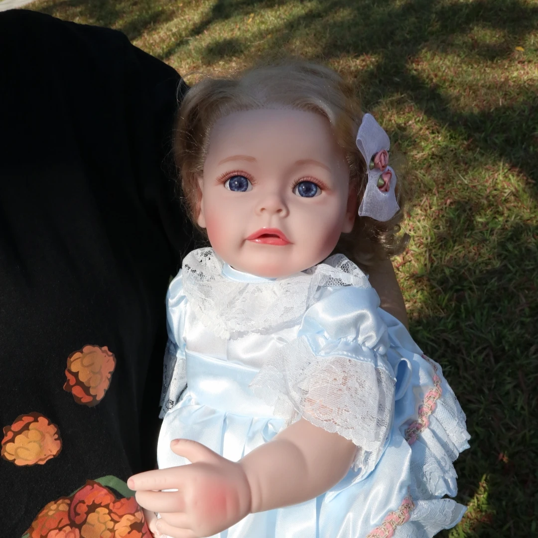 ForestBear 20-inch 50cm Realistic Reborn Baby Dolls - Lifelike Soft Vinyl Body Newborn Doll, Real Life Baby Dolls for Kids 3+