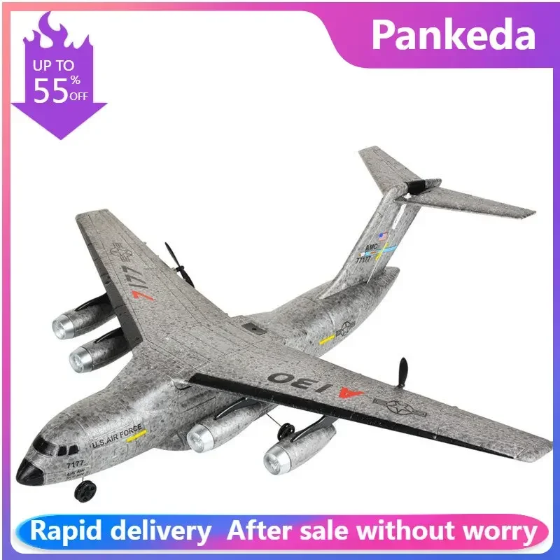 Flying Model Gliders RC Plane 2.4G 3CH XK A130-C17 Remote Control RC Airplane Wingspan Foam Hand Throwing Glider Toy Planes