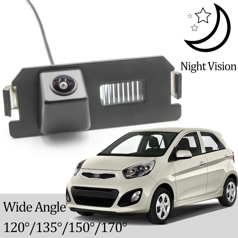 CCD HD AHD Fisheye Rear 2025 View Camera For Kia Picanto/Morning TA JA 2011 2012 new 2013 2014 2015 2016 2017 2018 2019 Car Monitor