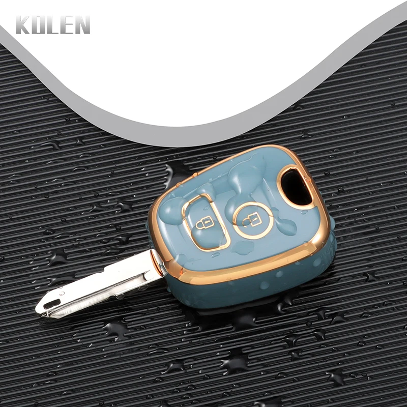 NEW TPU Remote Car Key Case Shell Cover For Peugeot new 106 107 2025 206 207 306 307 406 407 For Citroen C1 C4 Protector Fob Accessories
