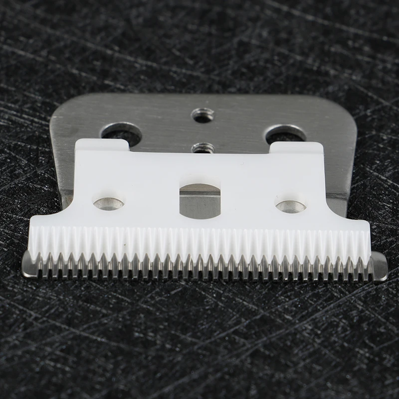 2PCS Ceramic Barber Cutter Blade T-outliner Replace Set Fit For Andis Shear