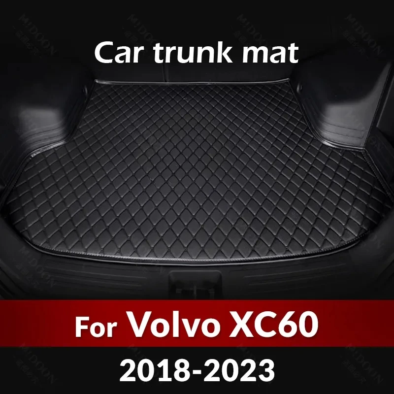 Car Trunk Mat For Volvo XC60 2018 2019 2020 2021 2022 2023 Custom Car Accessories Auto Interior Decoration