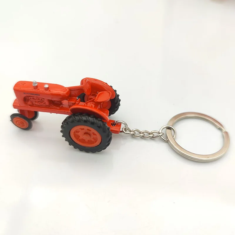 Diecast Metal Mini ERTL WD-45 Tractor Vehicle Keychain Alloy Tractor Truck Track-Type Model Toy