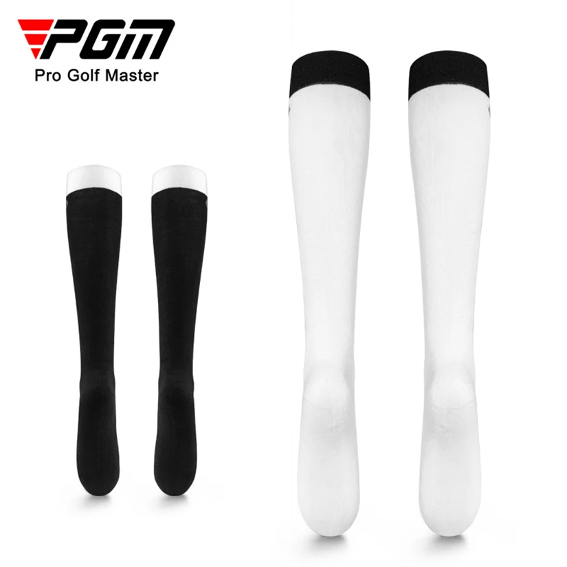 1Pair Golf socks Womens Athletic Socks Outdoor Sport Socks Thigh High Tights Stockings new 2025 Casual Tube Socks Black And White