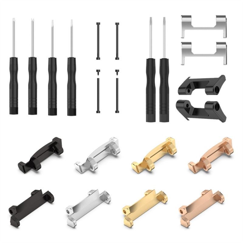 1 Set For Amazfit T-Rex /T-Rex Pro/T Rex 2 Watch Band new 2025 Connector Screw Tool Rod Metal Adapter Pin Screwdrivers Accessories