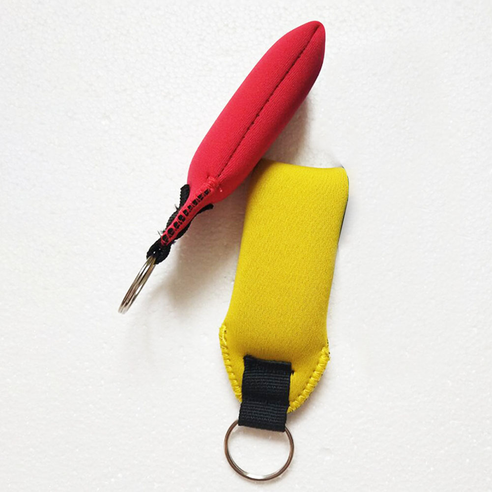 Rectangle Neoprene new Floating Keyring Water Floatable Key Ring Keychain For Boating Yachting 2025 Sailing Beach Seaside Water Sports