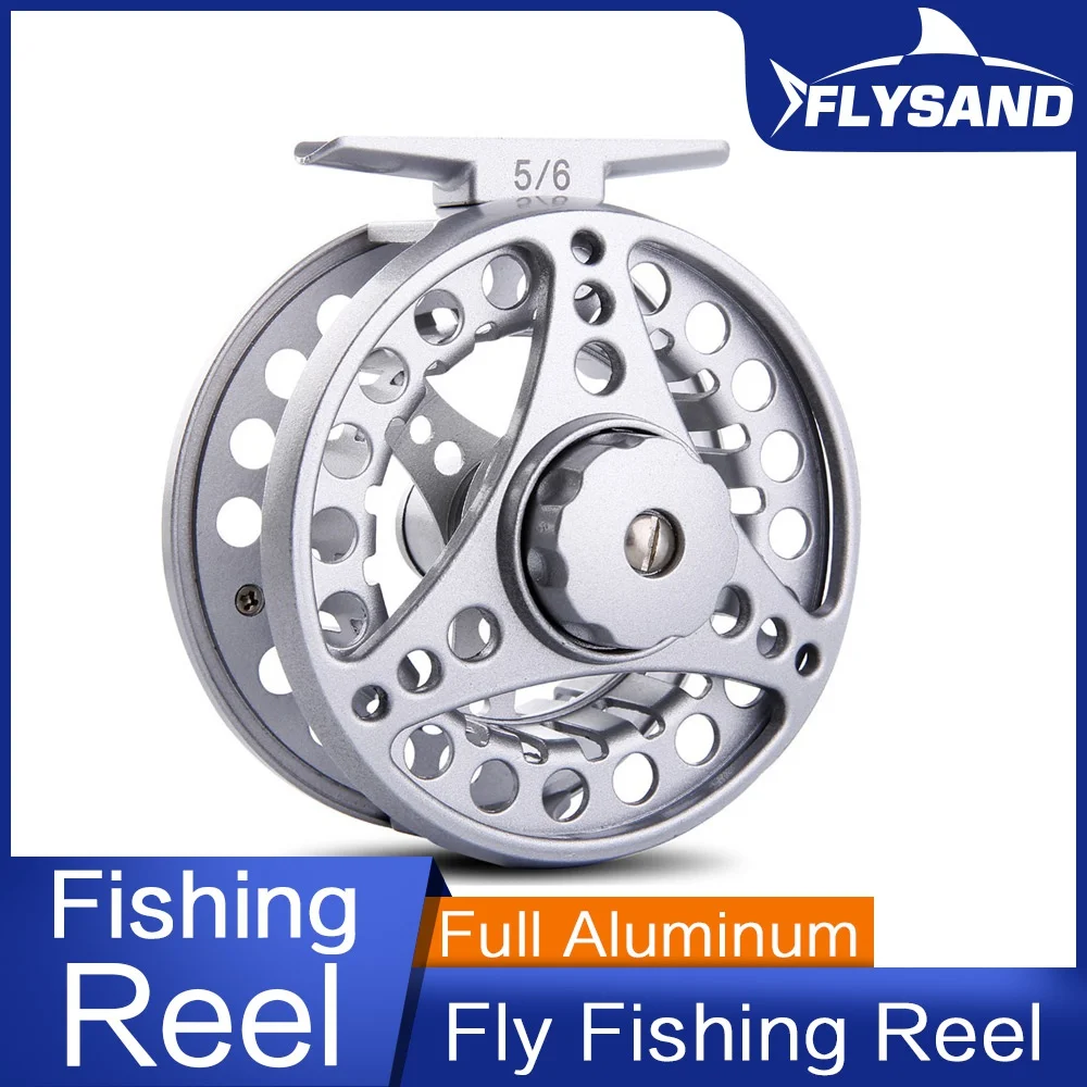Fly Fishing Reel Aluminum Die Ice Fishing Reel Full Metal Casting CNC Fly Fishing Wheel 5/6 7/8 Fishing Accessories