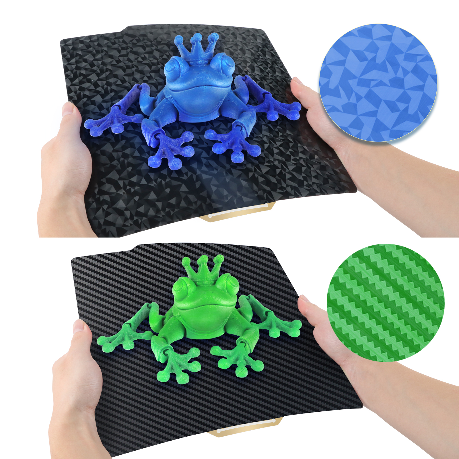 PEO PEY Build Plate for Bambulabs Upgrade PEI Sheet P1P Double Sided Textured Spring Steel new Sheet Heated Bed For Bambu Lab 2025 x1 P1S