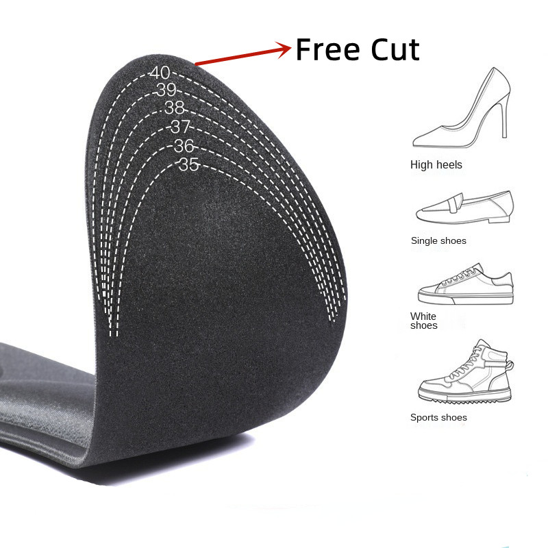 4D Memory Foam Insoles for Shoes Sole Breathable Massage Shoes new Pad 2025 Sports Running Shoe Inserts for Woman Men Feet Orthopedic