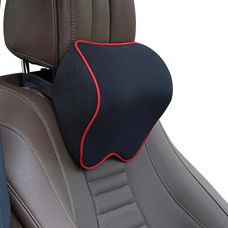 Car Seat Headrest Neck Pillow Auto Neck Support Memory Foam Soft Breathable Head Pillows Neck Pain Relief Univesal Car Accessory