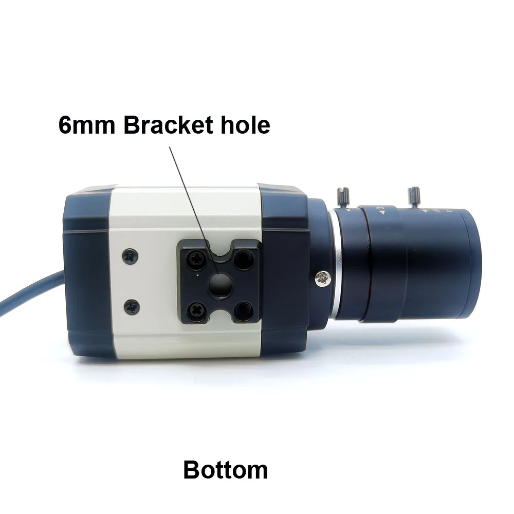 SMTKEY 4MP 30fps 2560x1440 Industrial USB Camera 5-50mm / 2.8-12mm / 6mm Varifocal Lens High Speed UVC PC WebCam Support OTG
