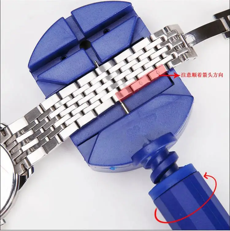 Repair Tool Watch Link for Band Slit Strap Bracelet Chain Pin Remover Adjuster Repair Tool Kit for Men/Women Watch