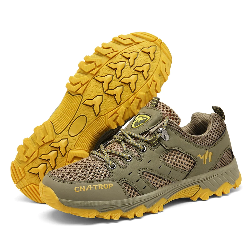 New Arrival new Men Hiking Shoes Tourist Trekking 2025 Sneakers Trail Jogging Sport Sneakers Mountain Shoes Trainer Footwear Climbing
