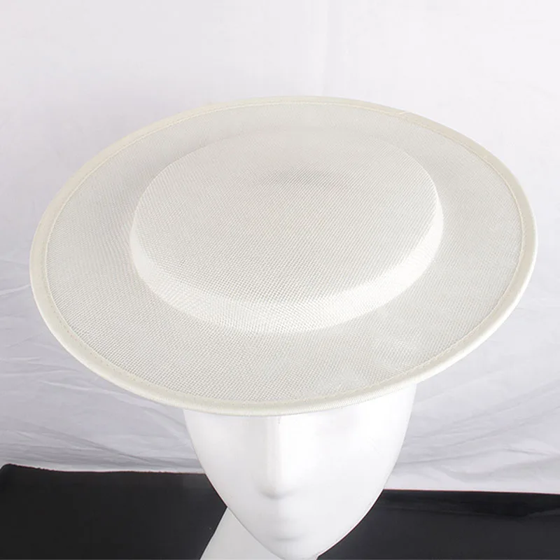 new Women Fascinator 2025 Millinery Hat Base Party Wedding Sinamay Headwear Making Materil Fedoras Derby Headpiece Hair Accessories