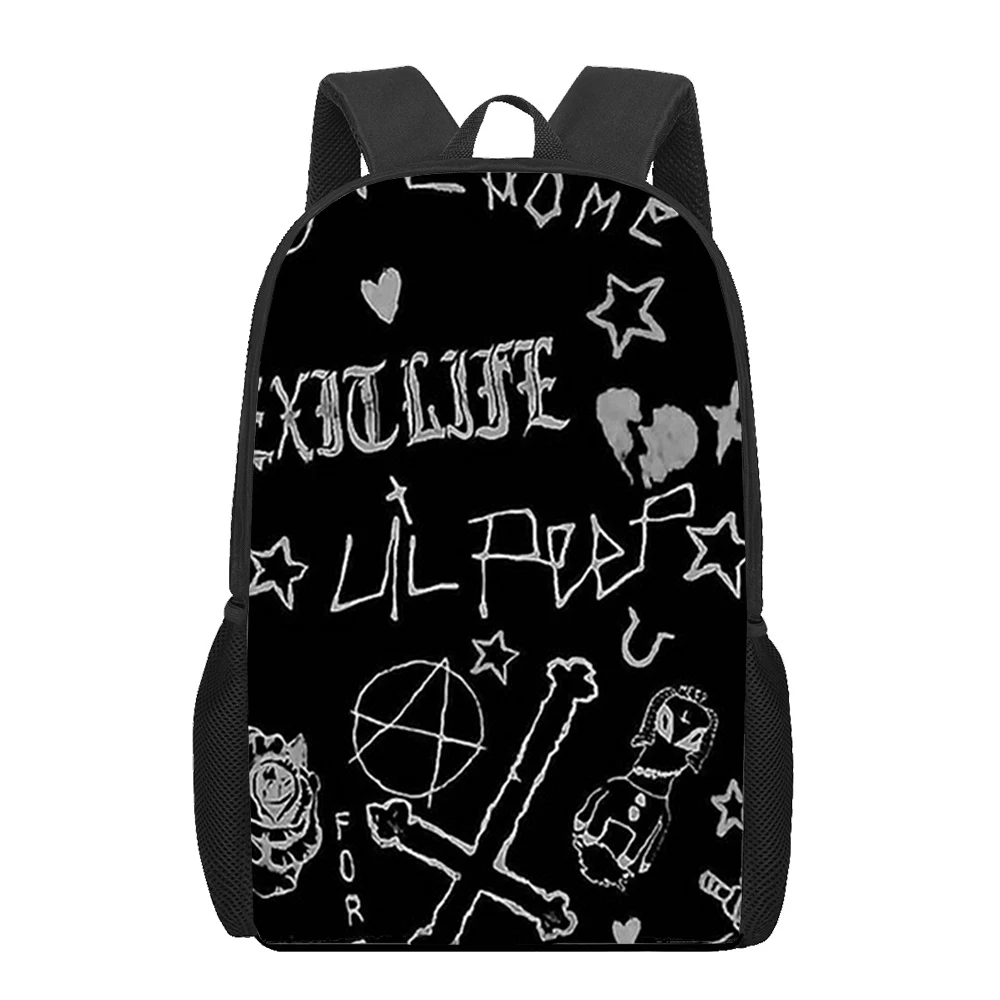 3D Printed Boys Girls Book Bag Kids School Bags Teenager Shoulder Backpack Woman Man Casual Travel Storage Backpacks