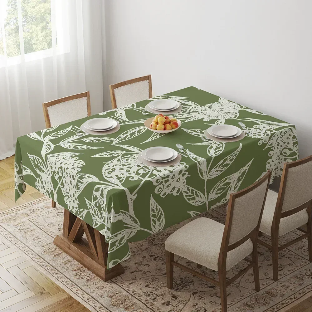 Geometric Dining Decorative Desk Towel Square Tabloth Sous Verre De H56K01