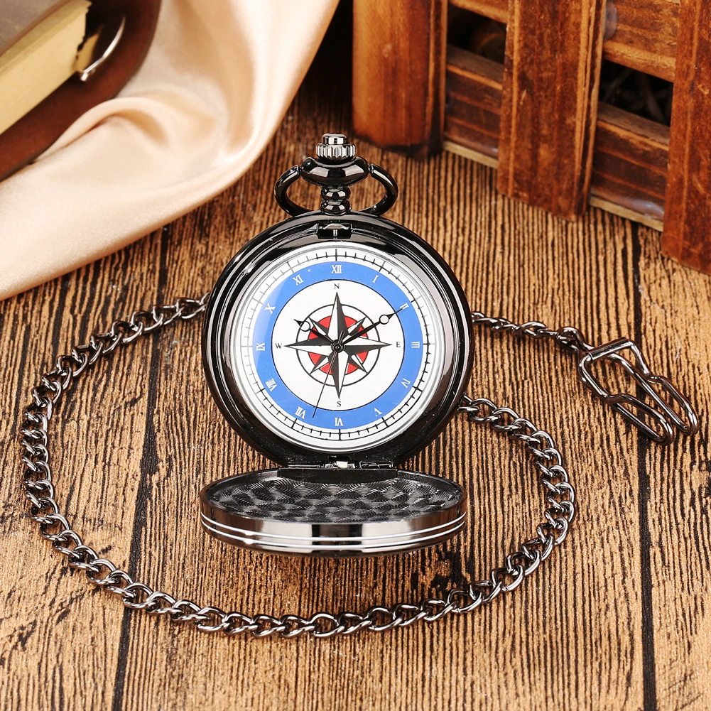 Black/Gold/Rose Gold new Cover Unique Movable Ball Maze 2025 Small Game Display Quartz Vintage Pocket Watch Gift Kids Men Women