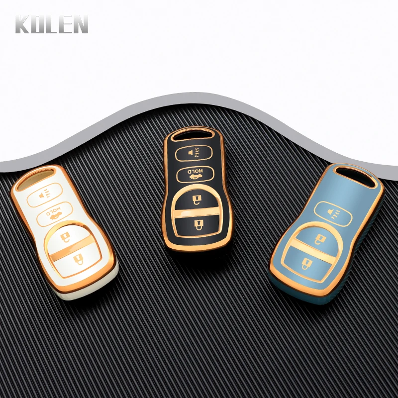 TPU Car Remote Key Case Cover Shell Fob For Nissan Armada Frontier Murano Pathfinder Quest Titan Xterra For Infiniti Accessories
