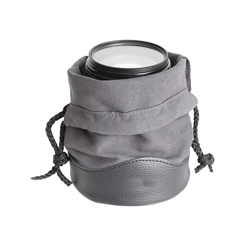 Portable Multi-functional DSLR Camera Waterproof Drawstring Pouch Photography Bag Camera Bag Lens Bag