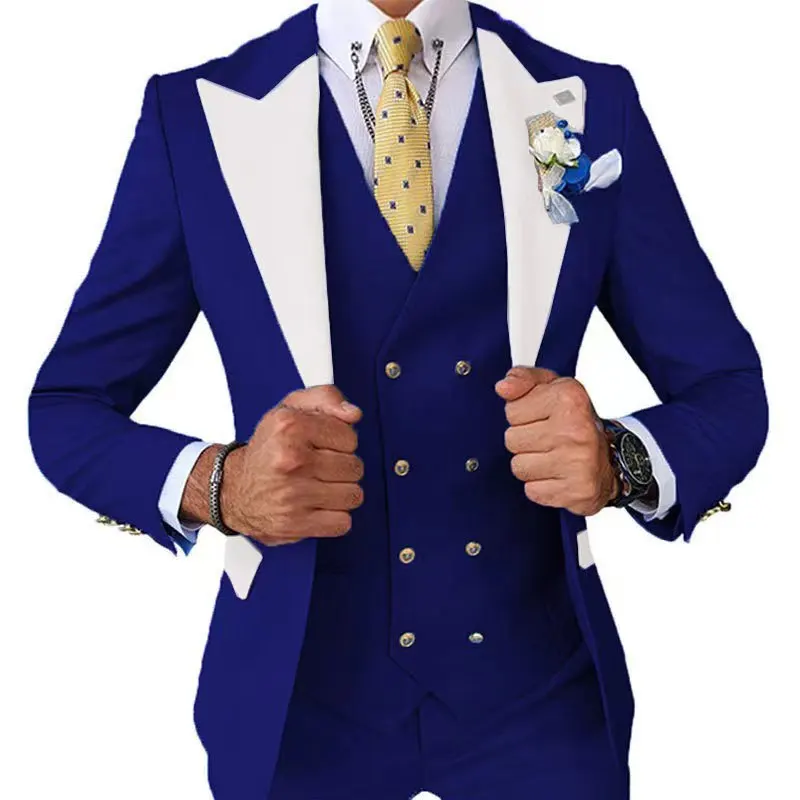 New Arrival 2023 Men's Formal Suit with Plus Size Options for Wedding Parties Trajes Elegante Para Hombres Trajes De Hombre