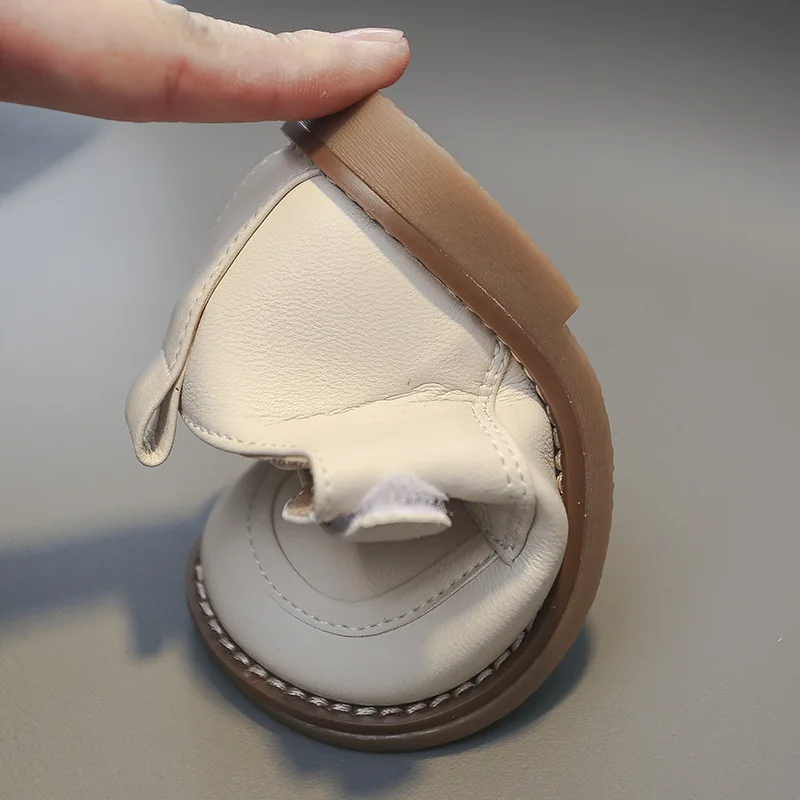 British Style 2025 Kids Leather Shoes new for Baby Boys Spring Autumn Infant Casual Shoes Comfortable Children Birthday Party Shoes