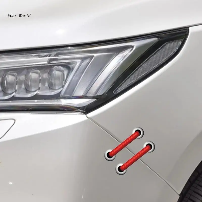 6XDB Shoelaces Car 2025 Sticker new for Creative Car Body Bumper Trunk Decals Decor Auto Acces