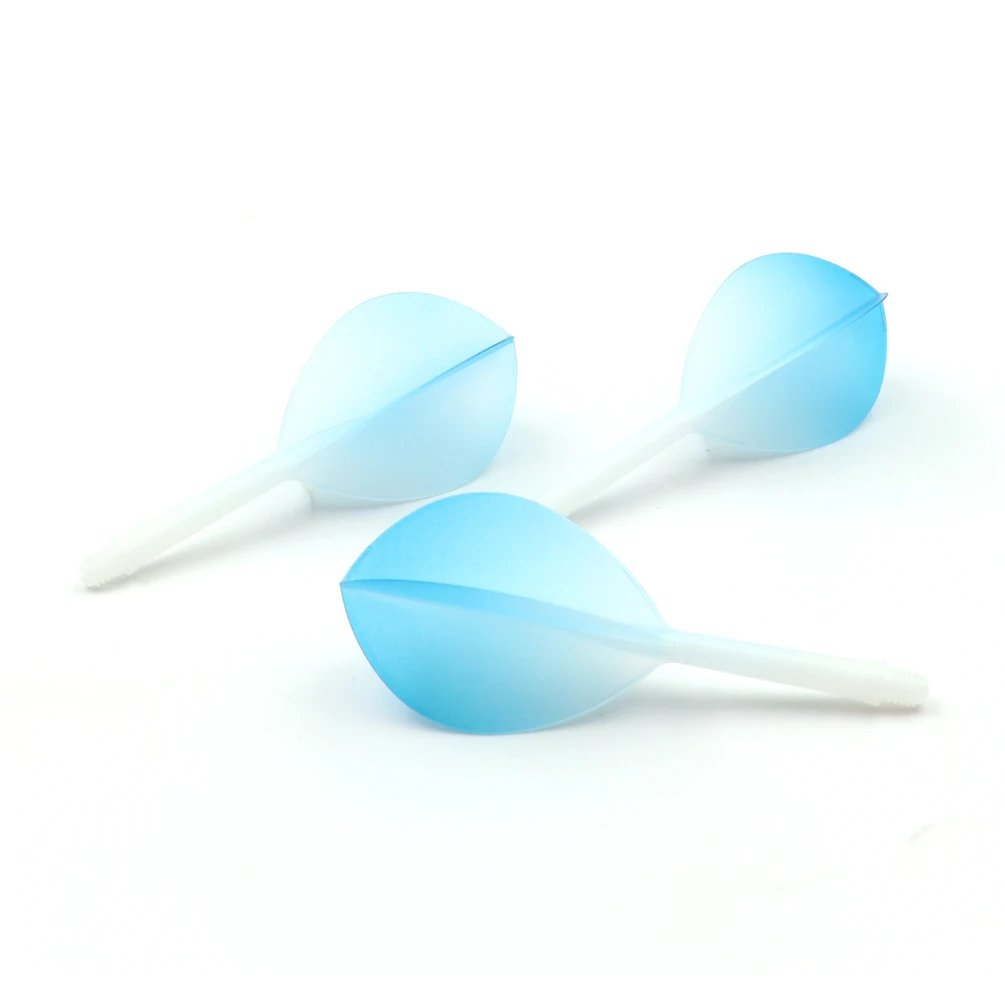CUESOUL Integrated Dart Shaft and Flights Pear Shape Graduated Color