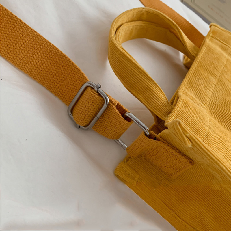 Corduroy Tote Bag Women - Vintage Handbags, Shoulder hot Bag, Crossbody Mini