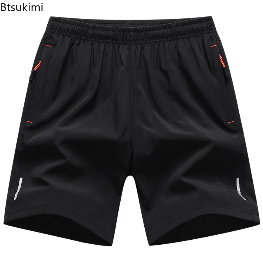 2024 Summer Shorts 2025 Men Ice Silk new Casual Shorts Male Short Pants Sports Plus Size 7XL 8XL Cool Running Streetwear Shorts For Men