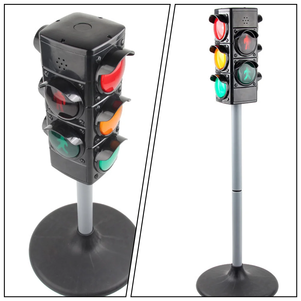 Simulated Traffic Light Signal Toy Childrens Toys Pretend Unique Educational Plastic Model Wooden