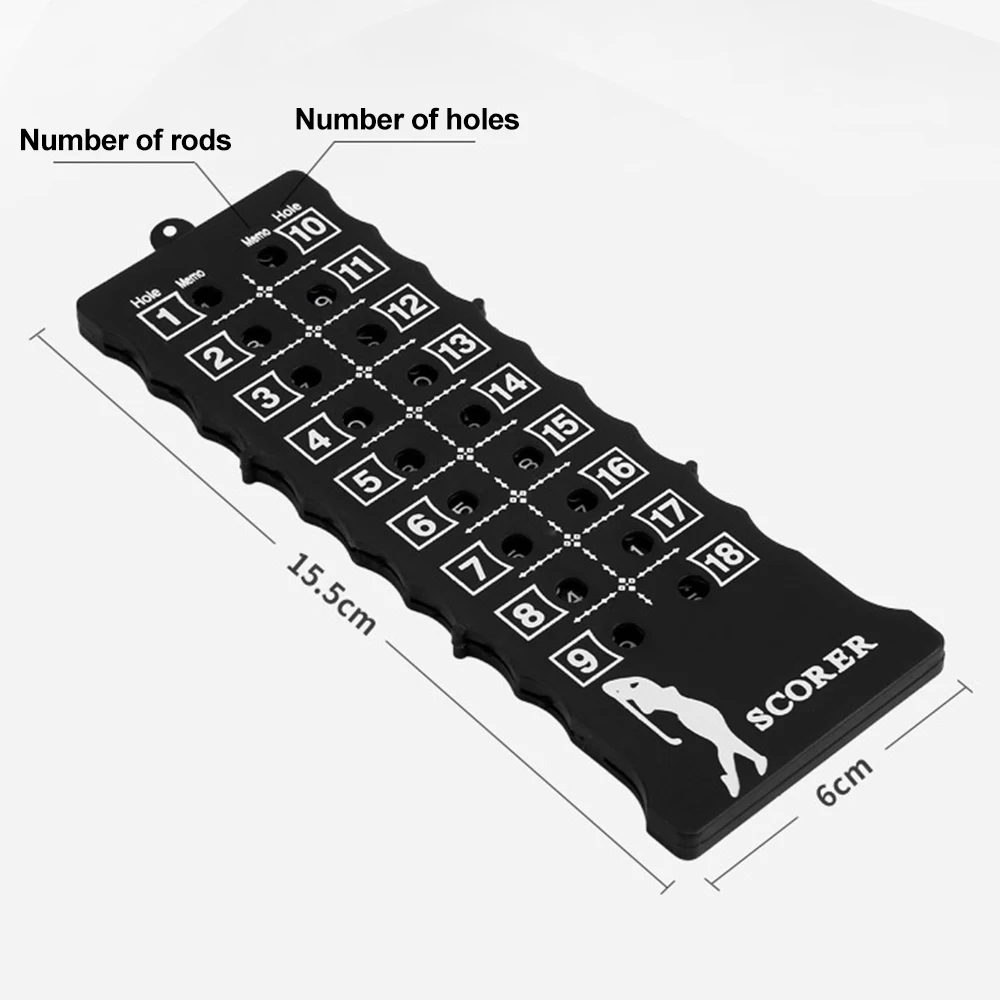 PGM Professional 18 Holes Golf Score Shot Stroke new Counter Clicker Keychain Golf 2025 Game Score Keeper Golf Sports Scoreboard
