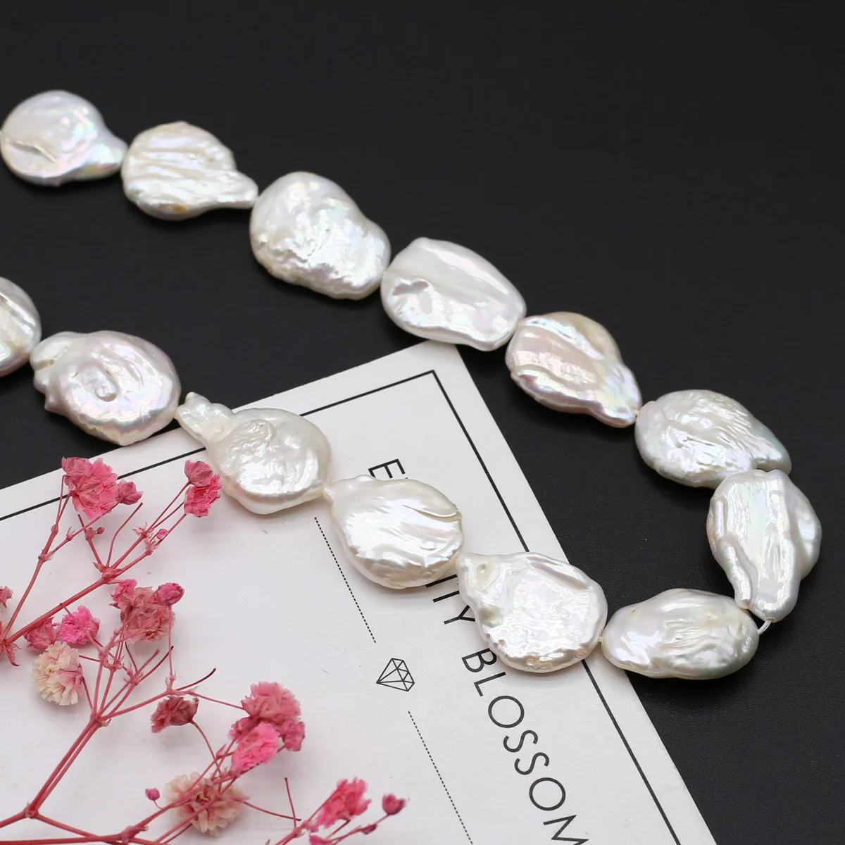Natural Freshwater Baroque Pearl Beaded Irregular Loose Spacer Beads for Jewelry Making Diy Personalized Bracelets Necklaces