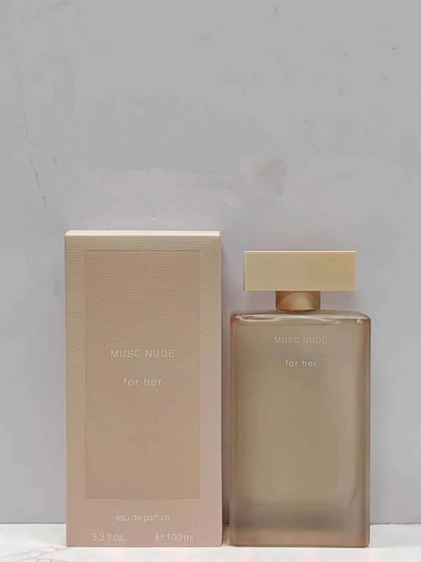 For Her Perfume 100Ml Musc Noir Rose Perfumes Women Fragrance 3.3Fl.Oz Eau De Parfum Long Lasting Good Smell EDP Floral Woman Cologne Spray Body Mist 