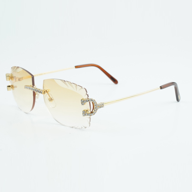 New product 3524014-A metal claw diamond legs and cutting lenses 3.0 thickness, size 18-135mm