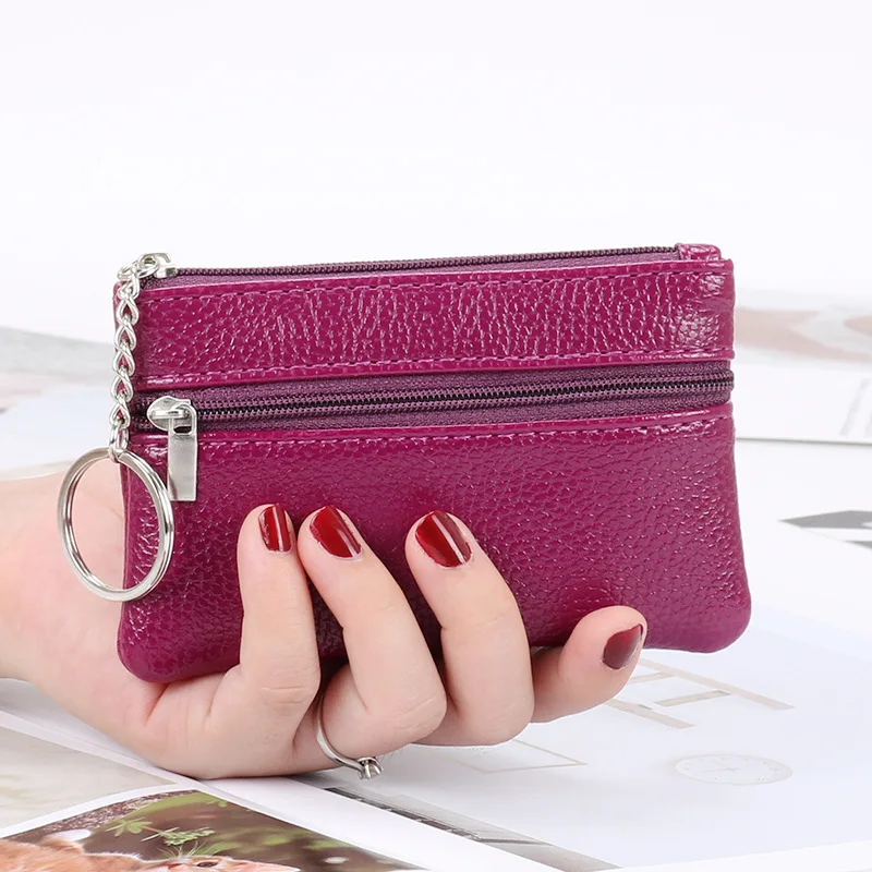 2023 New Women Leather Coin 2025 Purse new Female Wallets Women Zipper Coin Purses Children Storage Pocket Bags Pouch