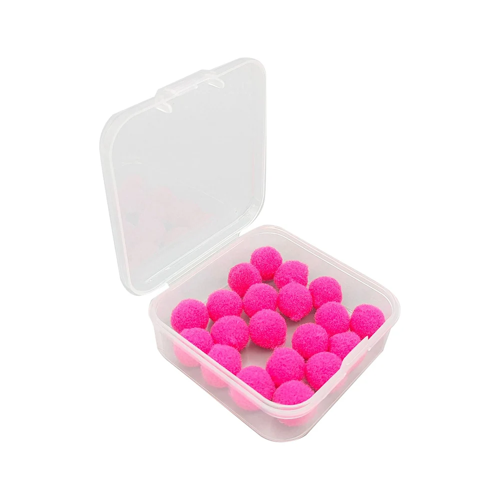 20/100pcs Bait Balls Floats Ball Fishing Lures Flies Lure Flyfishing Fly Hook Bait Material Carp Fishing Trout Octopus Baits