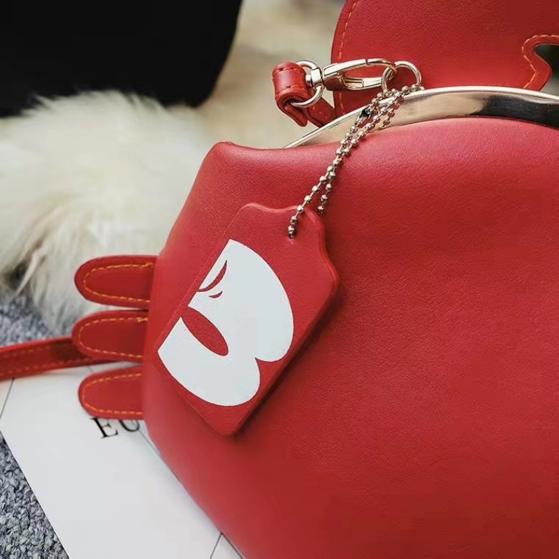 Women's Trendy Niche Brand Cute Animal Crab Model Crossbody Bag