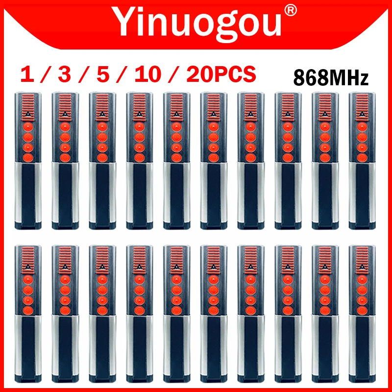 For SOMMER 4020 TX03-868-4 4026 TX03-868-2 Garage Remote Control Compatible With SOMMER 4011 4025 4031 4035 868MHz Transmitter