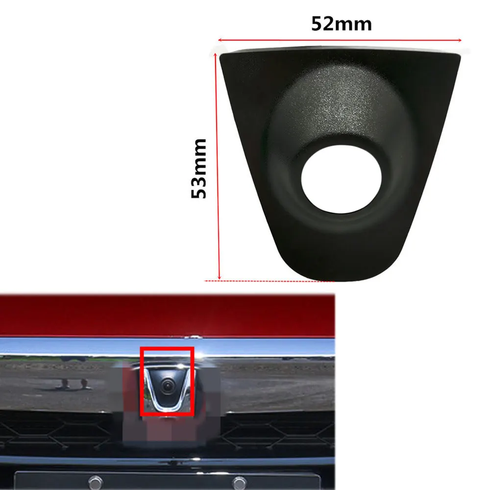 Car Front Positive Logo Camera Bracket Frame For Honda CRV Accord Fit City Civic Odyssey Spirior Vezel HR-V U-RV X-RV Jade