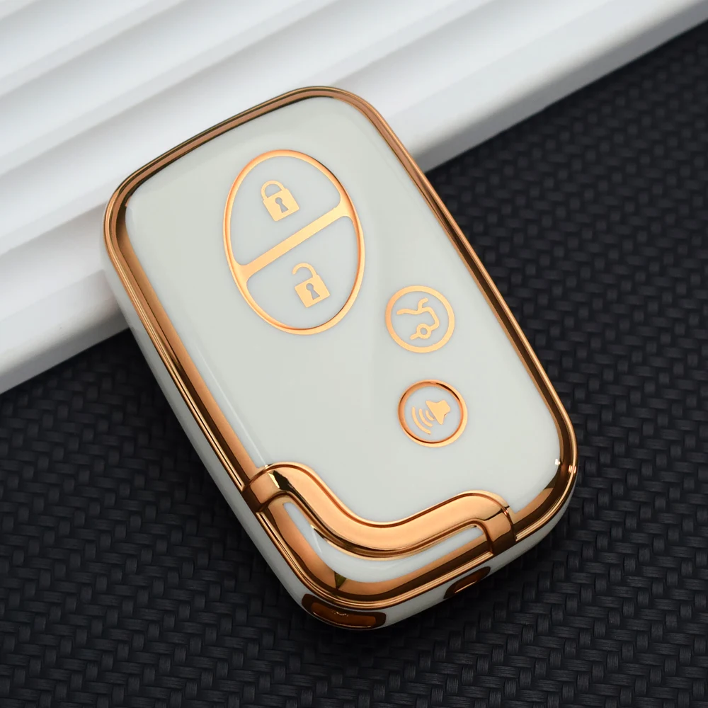 3 4 Buttons TPU Car Key Cover For Lexus CT200H GX400 GX460 IS250 IS300C RX270 ES240 ES350 LS460 GS300 450h 460h Shell Case