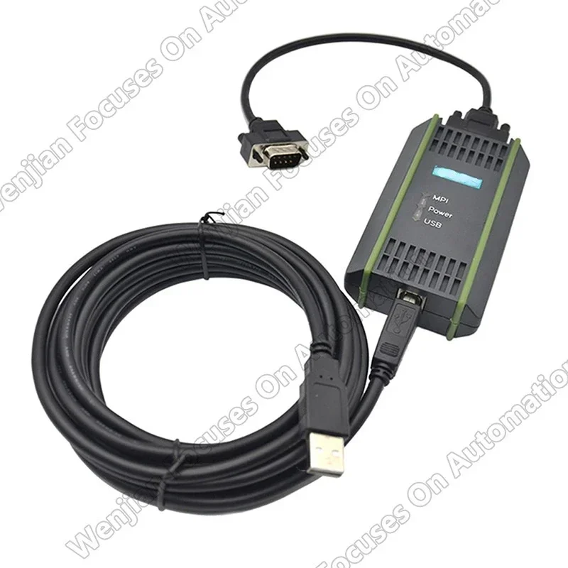 6ES7972-0CB20-0XA0 USB-MPI Programming new Cable To 2025 MPI/DP/PPI Network Adapter S7-200/300 /400 PLC System USB/MPI