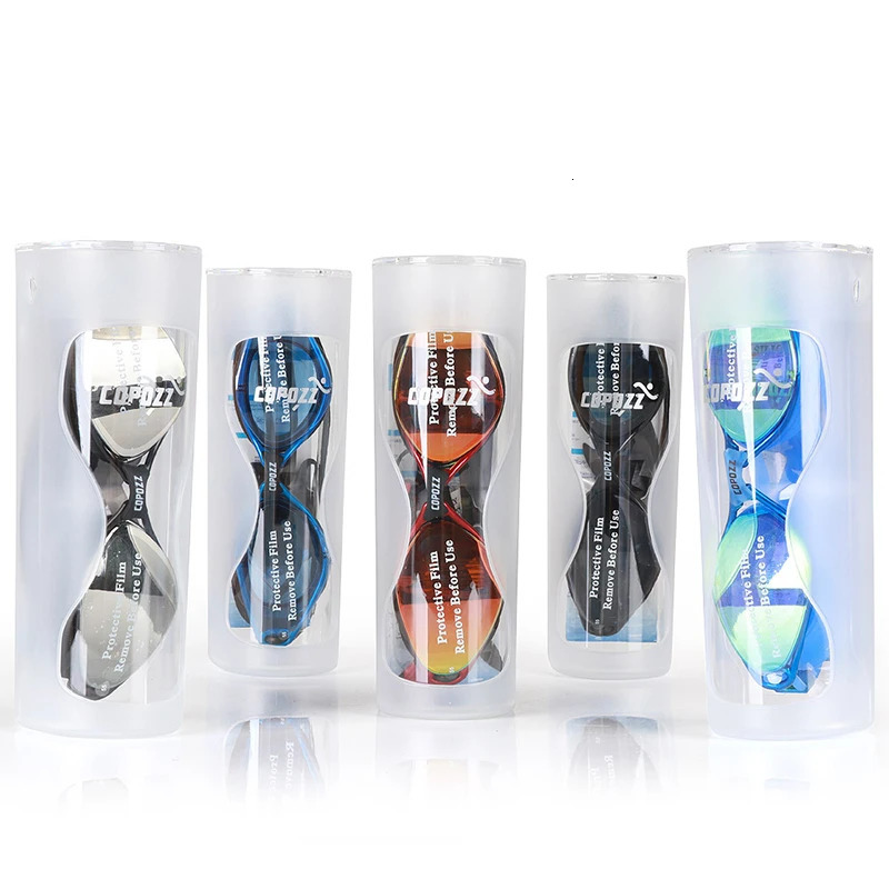 Copozz Professional Goggles AntiFog UV Protection Adjustable Swimming Men Women Waterproof silicone glasses Eyewear 240506