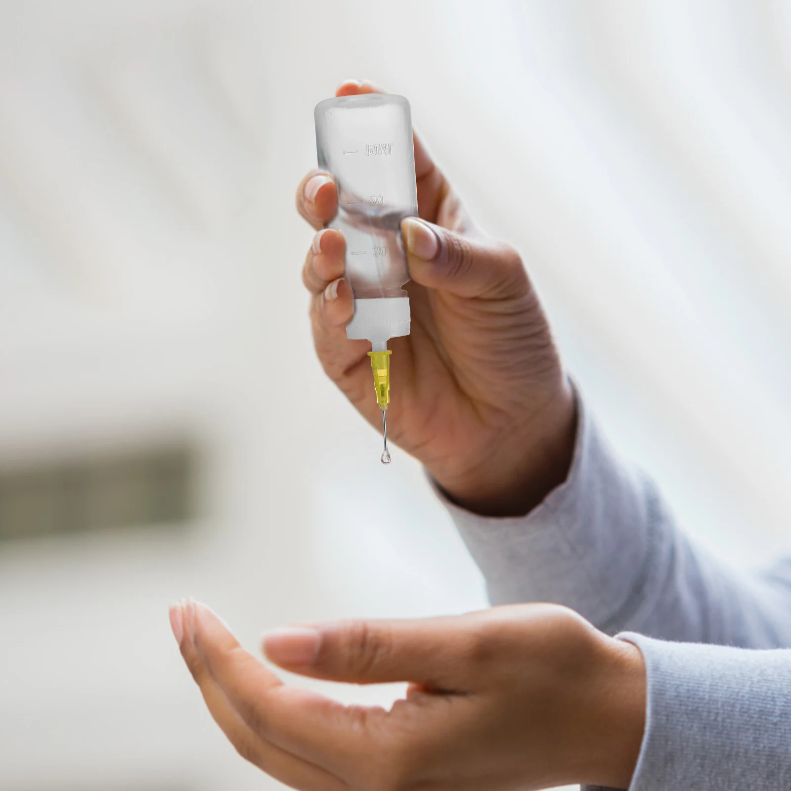 6 new Sets Applicator Tip Bottles Scale Needle Tip Squeeze Bottles Glue Applicator Bottle Glue 2025 Dropper Bottles Ink Oil Dispenser