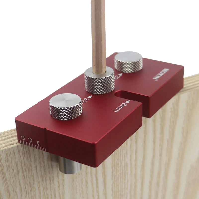 2-10mm Wood Drill Guide Doweling Jig Kit Locator Vertical Hole Puncher Positioning Furniture Connecting Woodworking DIY Tools