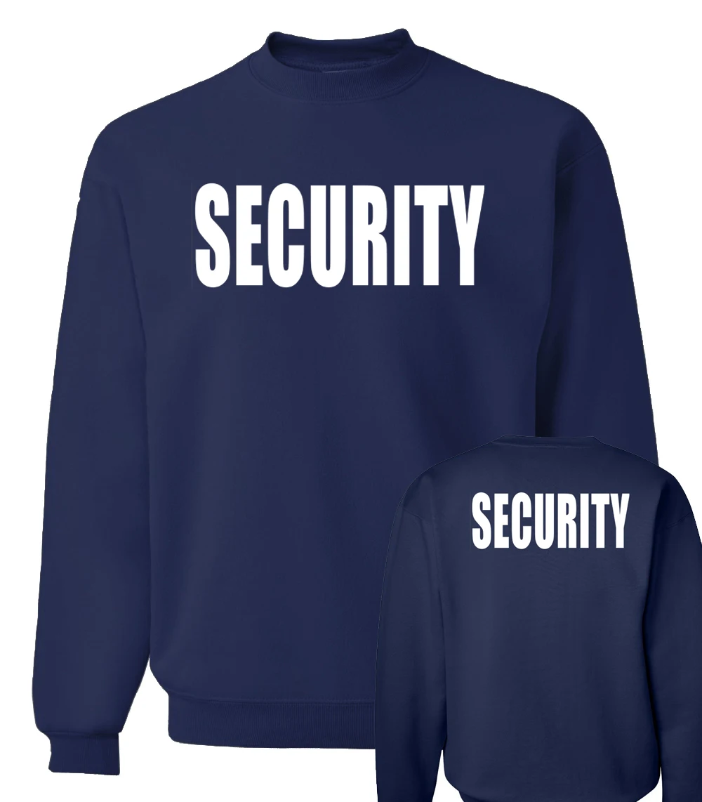 Arrival Style 2023 Security Black Sweatshirt Casual Pullover Fashion Men Hoodies Cool Streetwear Tracksuit Hip Hop Clothing