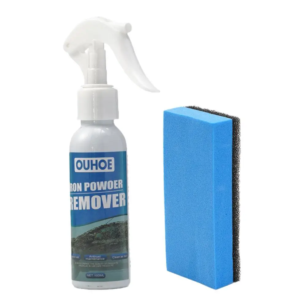 30/100ml Rust Remover Spray Maintenance Anti Rust Inhibitor Derusting Spray Car Converter Auto Window Metal Paint Cleaner