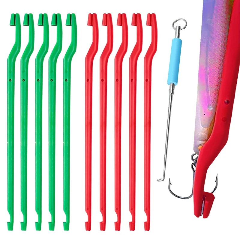 3Pcs Fish Hook Remover Tool Fishing Disgorger Plastic Portable Unhook Extractor Fishing Supplies Accessories